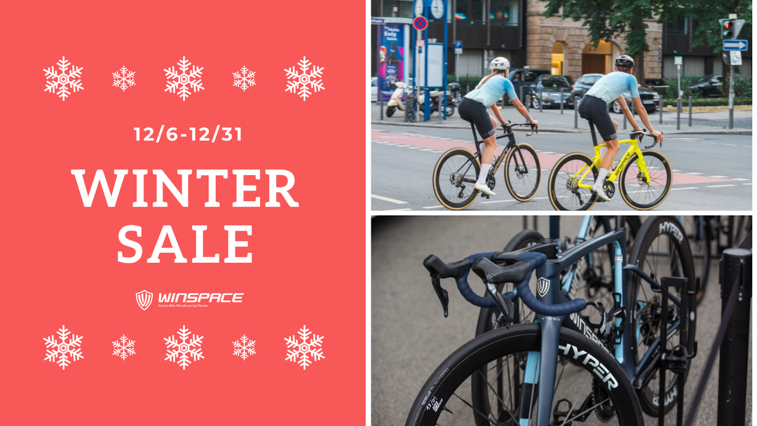 自転車ユーザーへ贈るWINTER SALE開催のお知らせ