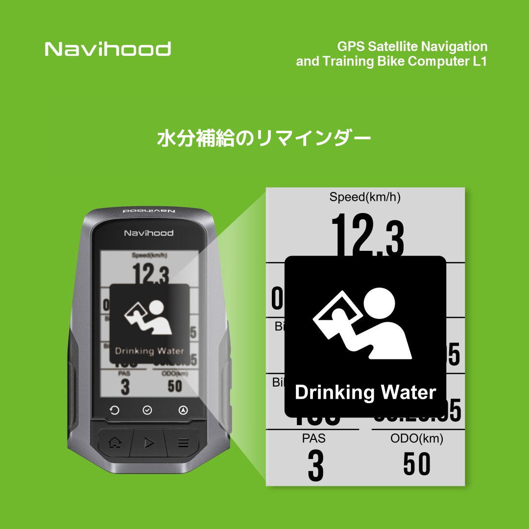 Navihood L1 サイクルコンピューター