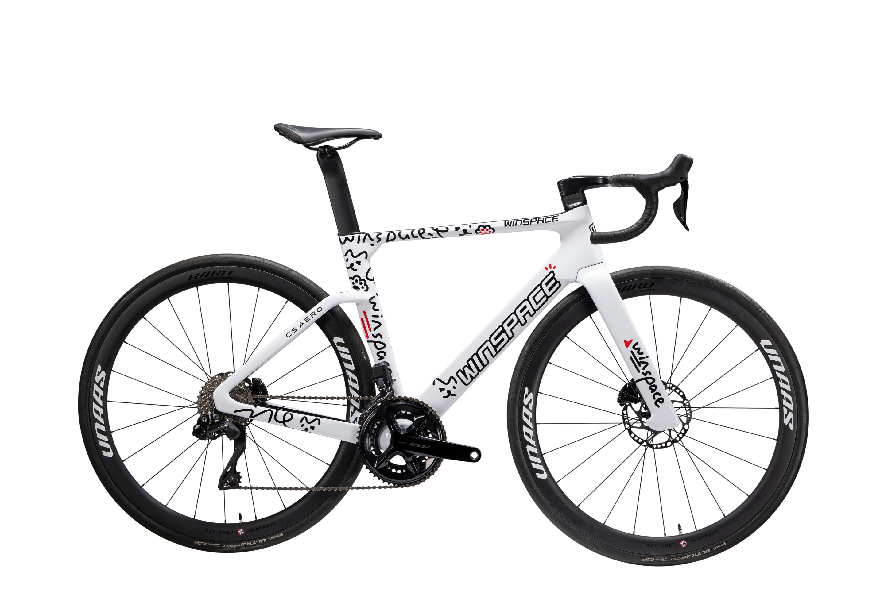 C5 Aero 105 Di2 完成車