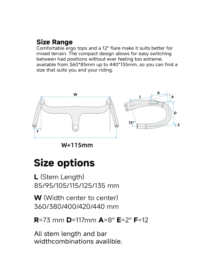 LEGiT グラベルアドベンチャーハンドルバー