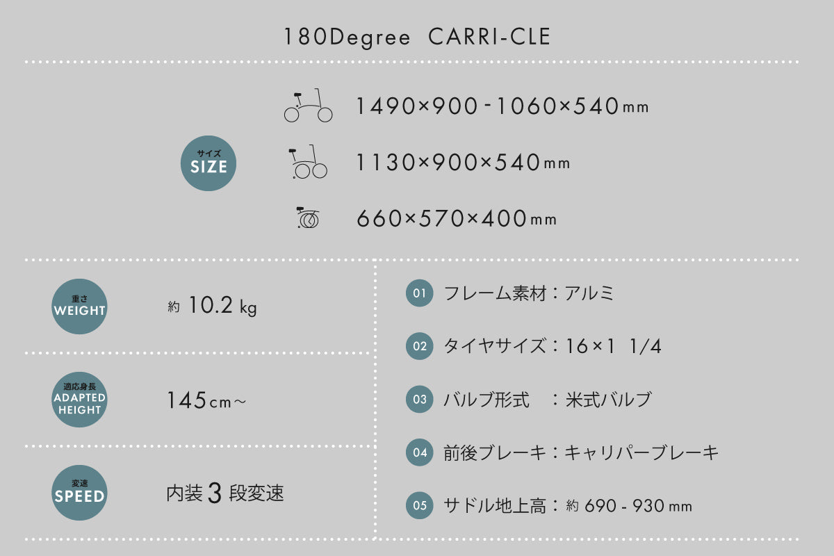 180Degree CARRI-CLE